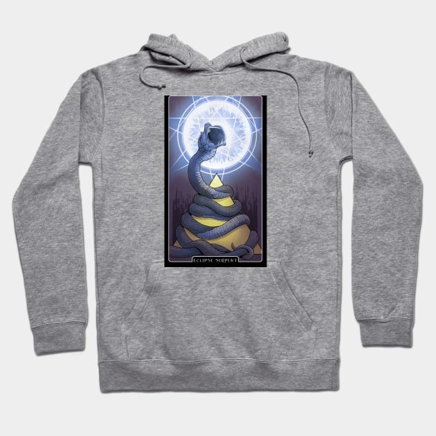 Eclipse Serpent Hoodie by jpowersart